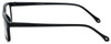 Side View of M Readers Designer Blue Light Blocking Glasses 105-SBLK Black 52mm Unisex 52mm