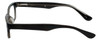 Side View of Corinne McCormack Ladies Progressive Blue Light Glasses Channing Black-Grey 47mm