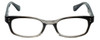 Front View of Corinne McCormack Ladies Progressive Blue Light Glasses Channing Black-Grey 47mm