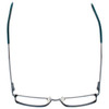 Top View of Esquire EQ1524 Designer Progressive Blue Light Blocking Glasses Satin Navy 55 mm