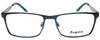 Front View of Esquire EQ1524 Designer Progressive Blue Light Blocking Glasses Satin Navy 55 mm