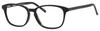 Profile View of Ernest Hemingway H4699 Progressive Blue Light Glasses Black/Olive Acetate 51 mm