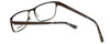 Close Up View of Esquire Designer Progressive Lens Blue Light Glasses EQ1502 in Satin-Pewter 54mm
