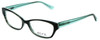 Profile View of Ecru Designer Progressive Lens Blue Light Glasses Ferry-034 Oyster 53mm Cateye