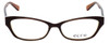 Front View of Ecru Designer Progressive Lens Blue Light Glasses Ferry-035 in Au Lait 53mm