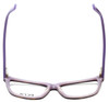 Top View of Ecru Progressive Blue Light Glasses Springfield-017 Tortoise Purple Acetate 53mm