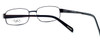 Close Up View of Dale Earnhardt, Jr. Designer Blue Light Blocking Glasses DJ6736 in Brown 54mm