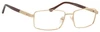 Profile View of Dale Earnhardt, Jr Designer Blue Light Blocking Glasses-Dale Jr 6818 Gold 57mm