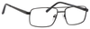 Profile View of Dale Earnhardt, Jr Designer Progressive Blue Light Glasses 6805 Satin Black 56mm