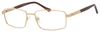 Front View of Dale Earnhardt, Jr Designer Progressive Blue Light Glasses 6818 Gold Metal 57mm