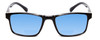 Calabria L2007 Mens 54mm Polarized Bi-Focal Sunglasses in Gloss Black 41 OPTIONS