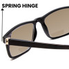 Calabria L2007 Mens 54mm Polarized Bi-Focal Sunglasses in Gloss Black 41 OPTIONS