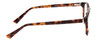Side View of Scott&Zelda SZ7436 Unisex Oval Reading Glasses Tortoise Brown Gold & Silver 49mm