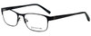 Jones New York Designer Eyeglasses J344 in Black 53mm :: Custom Left & Right Lens