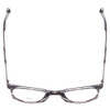 Top View of Jones New York J531 Unisex Oval Designer Reading Glasses Grey Marble Fade 51 mm