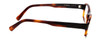 Side View of Porsche P8215-B Designer Reading Glasses Havana Tortoise Brown Carbon Fiber 55mm