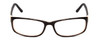 Front View of Porsche Designs P8243-A Designer Bi-Focal Prescription Rx Eyeglasses in Black Rose Pink/Matte Unisex Oval Full Rim Acetate 54 mm