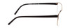 Side View of Porsche Design P8307-C Unisex Designer Reading Glasses in Satin Brown Black 56mm