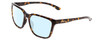 Profile View of Smith Optics Shoutout Designer Progressive Lens Blue Light Blocking Eyeglasses in Vintage Tortoise Havana Gold Unisex Retro Full Rim Acetate 57 mm