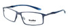 Bollé Trocadero Designer Eyeglasses in Satin Blue with Crystal Blue :: Custom Left & Right Lens