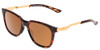 Smith Roam Unisex Classic Sunglasses Tortoise Havana Gold/CP Polarized Brown 53mm