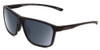 Profile View of Smith Optic Pinpoint Unisex Sunglasses Matte Black/ChromaPop Polarize Black 59mm