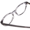 Close Up View of Jones New York J760 Unisex Cateye Designer Reading Glasses Grey Marble Horn 53mm