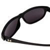 Close Up View of Under Armour Intensity Lady Designer Sunglasses Gloss Black/Grey Oleophobic 59mm