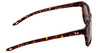 Side View of Under Armour Raid Classic Designer Sunglasses in Havana Tortoise Gold/Brown 55mm