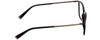 John Varvatos V375 Classic Reading Glasses in Matte Black Gun Metal Silver 53 mm