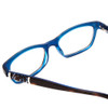 Close Up View of Cover Girl CG0531 Women Cateye Designer Eyeglasses Tortoise Brown Gold Blue 51mm
