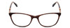 Front View of GANT GA4082 Designer Progressive Lens Prescription Rx Eyeglasses in Tortoise Havana Brown Gold Ladies Cateye Full Rim Acetate 52 mm
