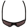 Smith Bobcat Oversize Semi-Rimless Sunglasses in Black/CP Red Mirror&Clear 150mm