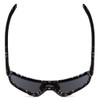 Smith Bobcat .5-Rimless Sunglasses Black Marble Tortoise/CP Violet Mirror+Clear