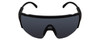 Smith Flywheel Unisex Wrap Rimless Designer Sunglasses in Matte Black/CP 130 mm
