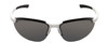 Smith Parallel 2 Sunglasses White/Polarized Platinum Mirror&Ignitor Rose Red 71mm