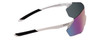 Smith Reverb PivLock Rimless Sunglasses White/CP Violet Purple Mirror&Rose 135mm