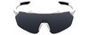Smith Ruckus PivLock Wrap .5-Rimless Sunglasses Matte White/CP Black&Rose 135 mm