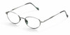 Reptile Designer Eyeglasses Gecko in Pewter :: Custom Left & Right Lens