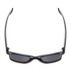 Top View of Coyote Nomad Unisex Square Polarize Sunglasses Gloss Black Grey/Blue Mirror 50mm