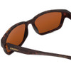 Close Up View of Smith Basecamp Unisex Sunglass Tortoise Brown Gold/CP Polarize Green Mirror 58mm