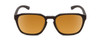 Front View of Smith Contour Unisex Sunglasses Gravy Grey/CP Polarized Bronze Mirror Gold 56 mm