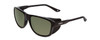 Smith Embark Unisex Wrap Sunglass Gloss&Black/ChromaPop Polarized Gray Green 58mm