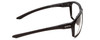 Side View of Smith Leadout PivLock Unisex Sunglasses in Black/Photochromic Clear to Gray 63mm