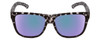 Front View of Smith Lowdown 2 Sunglasses Black Marble Tortoise/CP Polarized Purple Mirror 55mm
