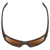 Top View of Smith Outback Unisex Sunglasses Gravy Grey/CP Polarized Bronze Mirror Gold 59 mm