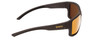 Side View of Smith Outback Unisex Sunglasses Gravy Grey/CP Polarized Bronze Mirror Gold 59 mm