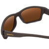 Close Up View of Smith Outback Unisex Sunglasses Gravy Grey/CP Polarized Bronze Mirror Gold 59 mm