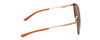 Side View of Smith Optic Somerset Women Cateye Designer Sunglasses Amber/Polarized Brown 53mm