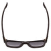 Top View of Havaianas PARATY/M Unisex Classic Designer Sunglasses in Matte Black & Grey 50mm